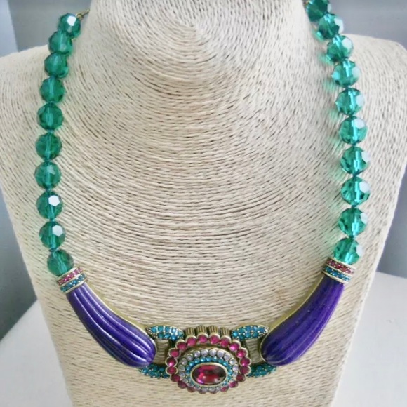 Heidi Daus “Collector’s Edition” convertible necklace 2 in 1 EUC - Picture 6 of 9